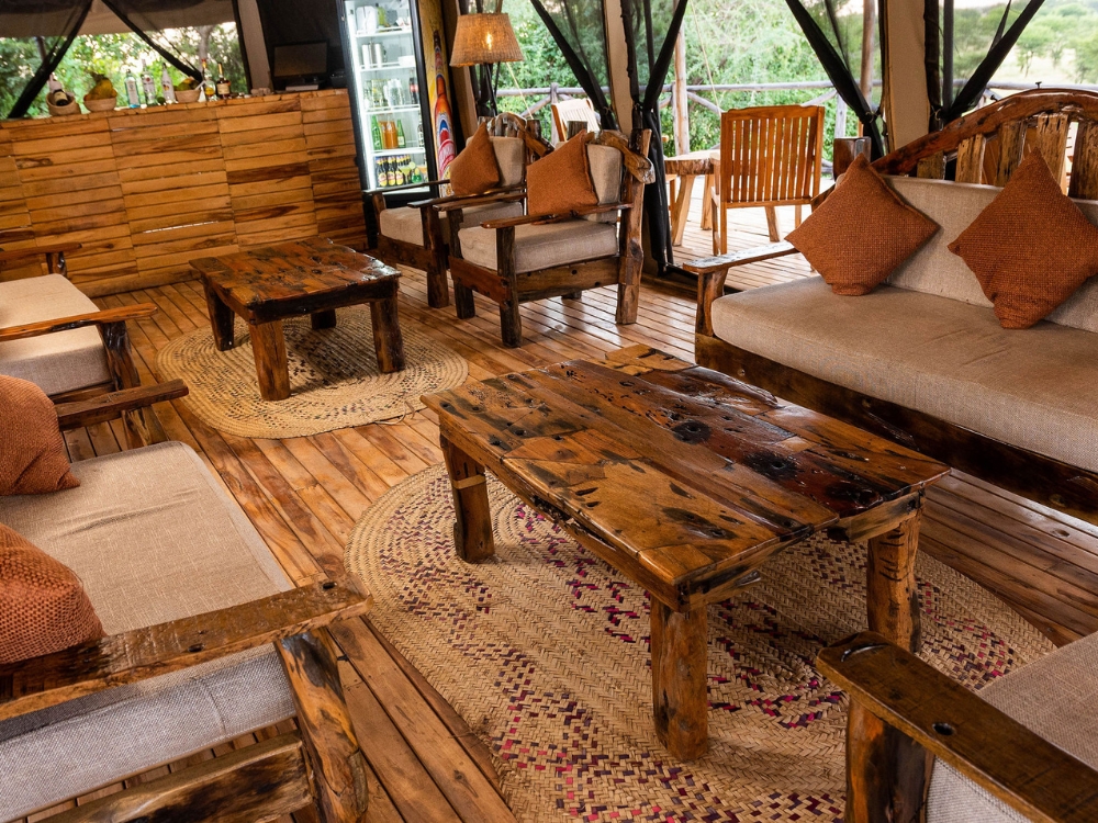 Serengeti Kifaru Tented Lodge - hall