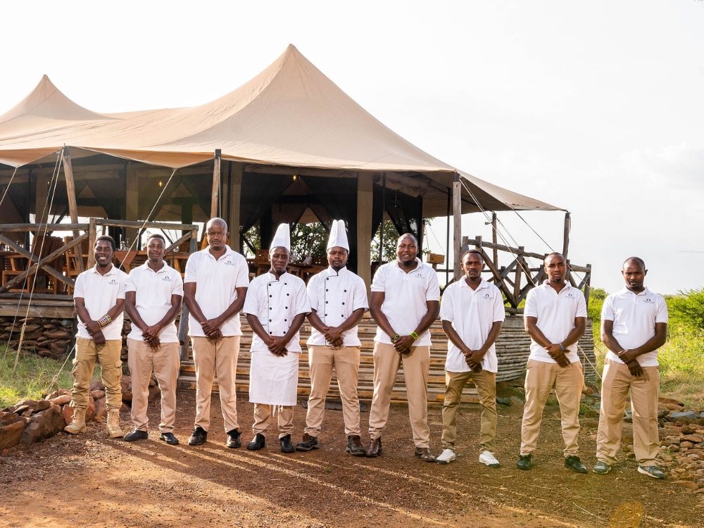 team restaurant - Serengeti Kifaru Tented Lodge